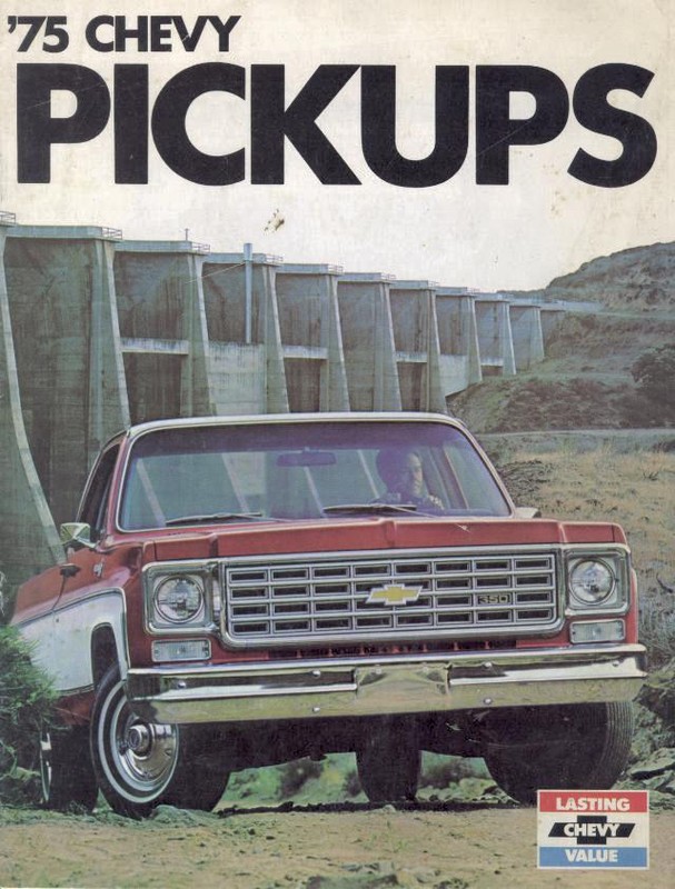 1975 Chevrolet Pickups Brochure Page 9